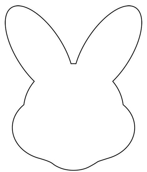 bunny head template