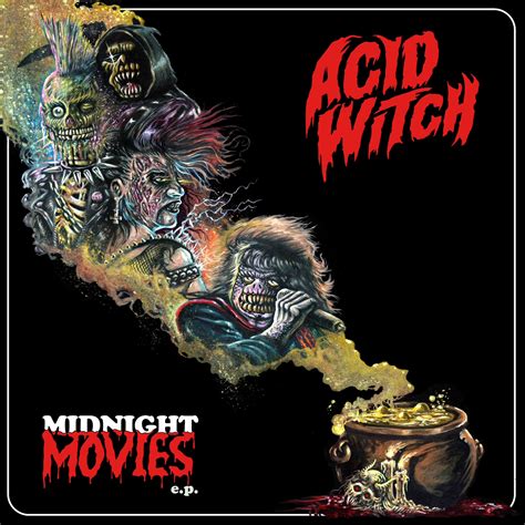 acid witch midnight movies ep review angry metal guy