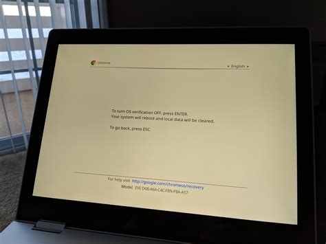 enable developer mode   chromebook android central