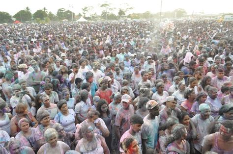 president joins thousands in phagwah celebration inews guyana