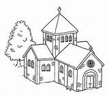 Iglesias Iglesia Templo Recortar Parque Colorir Laminas Imagui Colores Printable sketch template