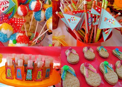 mkr creations beach party theme favors