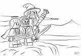 Hobbit Lego Coloring Pages Ausmalbilder Sheets Printable Lord Lotr Coloringbay Characters Bilder Ring Drawing Search sketch template
