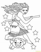 Moana Coloring Pig Pages Ready Pua Printable Color Print Coloringpagesonly sketch template