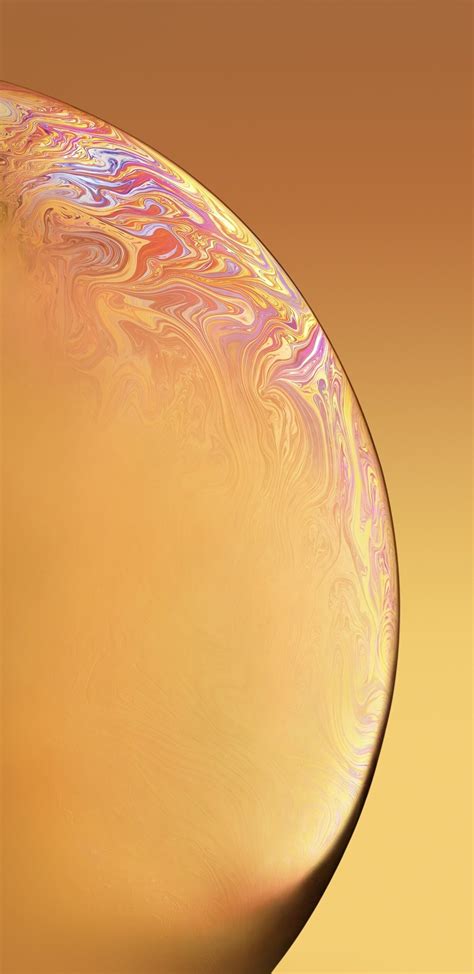 1440x2960 Iphone X Xr Double Bubble Yellow Samsung Galaxy