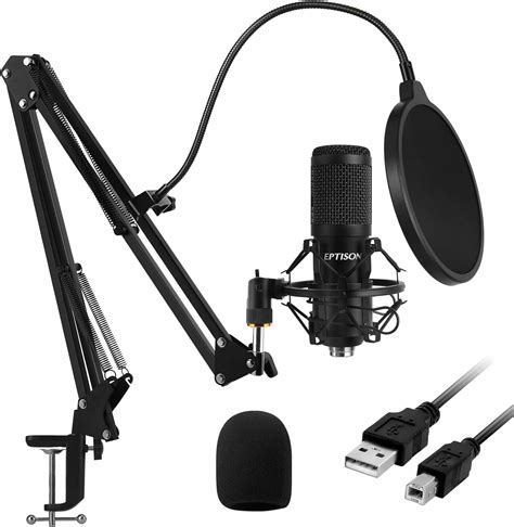 amazoncom usb microphone eptison khzbit professional pc