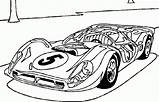 Coloring Car Pages Cool Race Kids Print sketch template