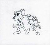 Dangermouse Penfold sketch template