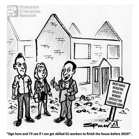yen cartoon brexit  recruiting skilled eu workers difficult  yorkshire firms