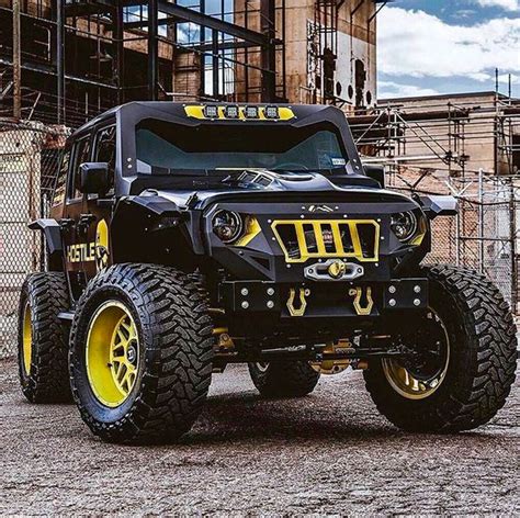 black  yellow accents jeep wrangler girl jeep wrangler sport