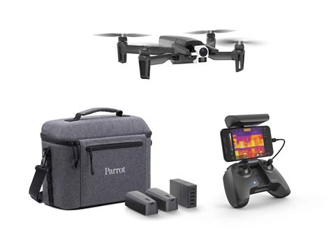 parrot unveils ultra compact thermal imaging drone unmanned systems technology