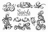 Swirls Flourishes Fbcd Svgs sketch template