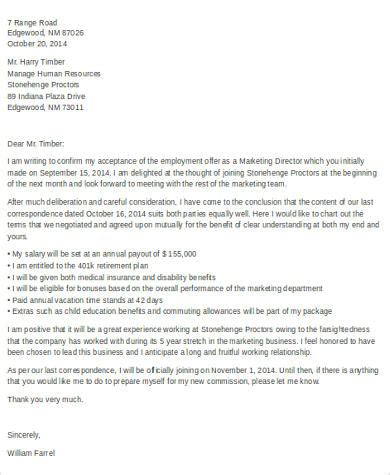 sample salary negotiation letter templates  ms word