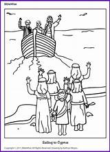 Paul Coloring Pages Kids Lydia Bible Colouring Barnabas Sheet Cyprus Story Template Acts Silas Crafts Activities Sunday School Stories Choose sketch template