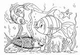 Poissons Colorier Pages Coloriage Poisson Fishes sketch template