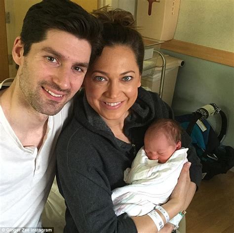 ginger zee s son makes his debut on good morning america daily mail online