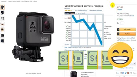 gopro hero black price  dropped   incredible   amazon prime youtube