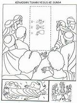 Ascension Yesus Tuhan Kenaikan Aktivitas Minggu Lessons Preschool Disciples Tran Ditampilkan Besar Biasanya Lebih Revelation Printables sketch template