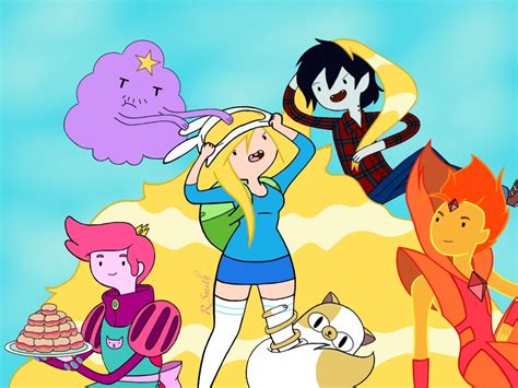 fionna group photo by live4adventure on deviantart