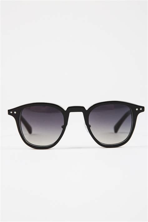 Sunglasses Black And White Vector Clipart Panda Free