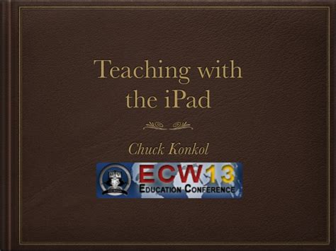 teaching   ipad