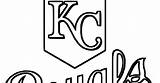 Royals Coloring Pages Kc Baseball Getcolorings Kansas City Printable Getdrawings Color sketch template