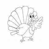 Turkey Coloring Kids Pages Coloringbay sketch template