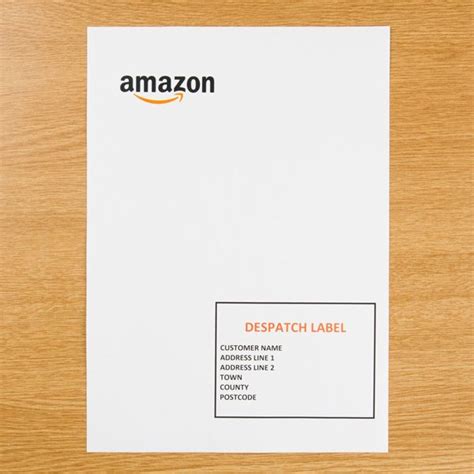 amazon labels  forms