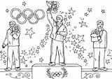 Coloring Olympic Games Winner Olympics Pages Colouring Winter Sheets Coloringsky Kids Choose Board sketch template