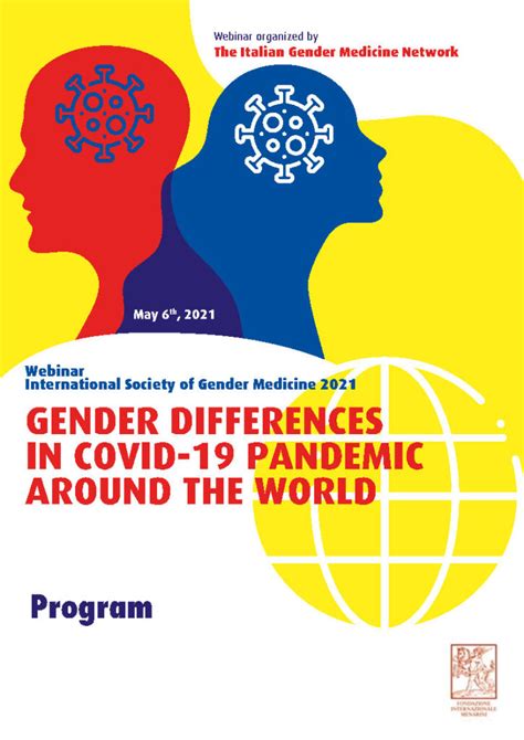 6 Mai 2021 International Society Of Gender Medicine Ge Für Gender