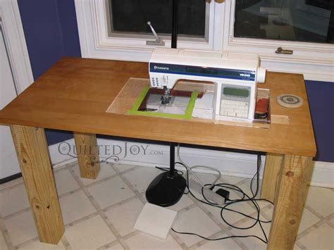 sewing machine table