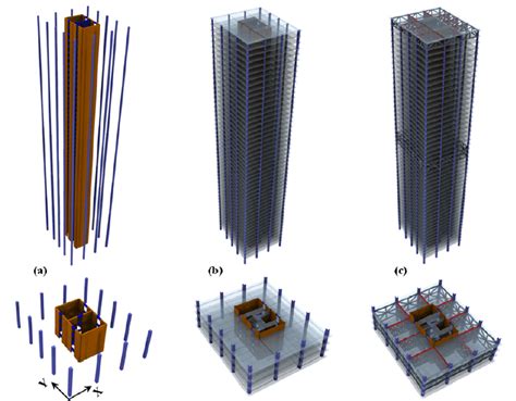 mathematical models   benchmark buildings  concrete core shear