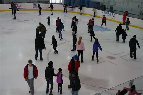 public ice skating aviator sports  event center