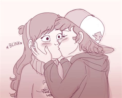 Surprise Kiss Dipper X Mabel Pinecest For Everyone