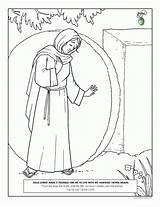 Coloring Pages Jesus Lds Easter Tomb Resurrection Christ Kids Color Primary Friend Empty Disciples Printable Lesson Mary 2009 Made Father sketch template