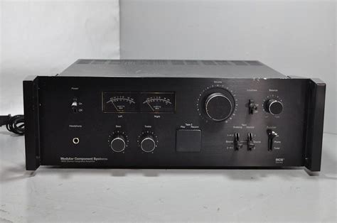 mcs stereo integrated amplifier   popscreen