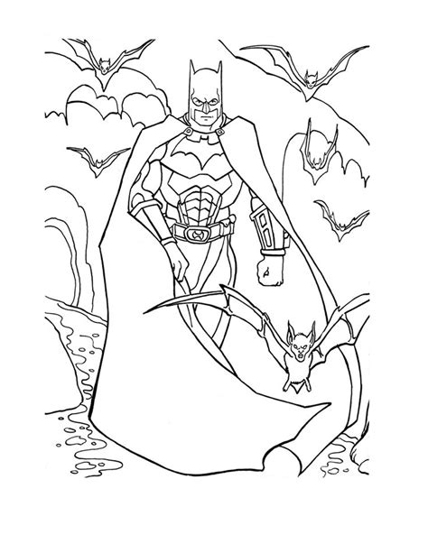 printable batman coloring pages  kids