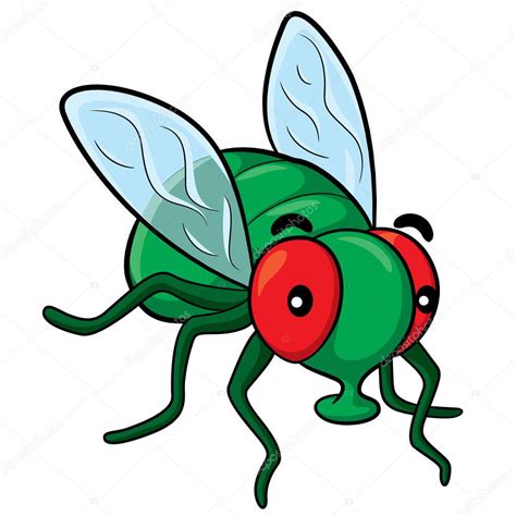 fly cartoon stock vector  rubynurbaidi