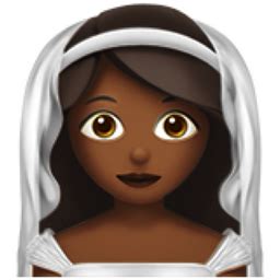 bride  veil medium dark skin tone emoji uf uffe