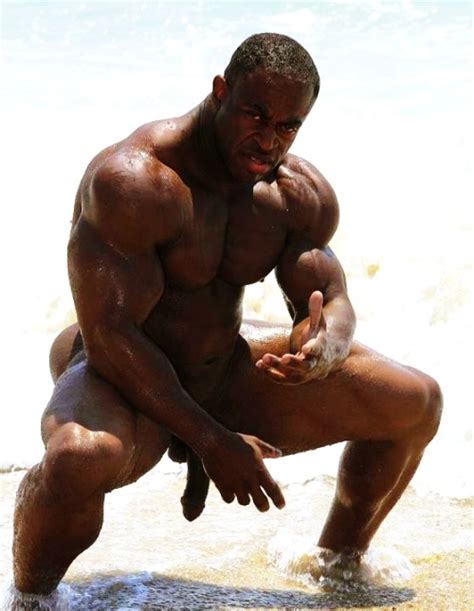 black muscle men with big cocks