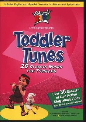 toddler tunes  dvd cedarmont kids christianbookcom