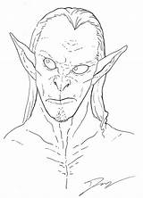 Morbius sketch template