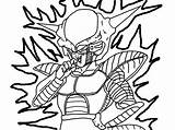 Frieza Coloring Pages Getcolorings Color Stats Downloads Getdrawings Deviantart Print sketch template