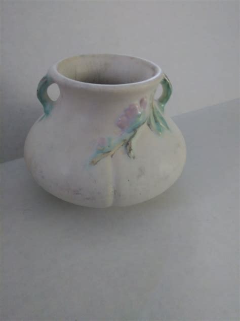 Vintage Matte Finish Weller F 2 Pottery Vase