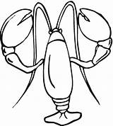 Raki Kraby Lobster Boat Kolorowanki sketch template