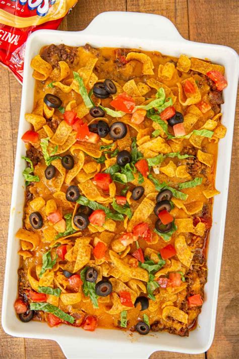 taco casserole   easy quick weeknight dinner  tons  mexican