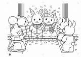 Sylvanian Calico Critters Coloriages Panda sketch template