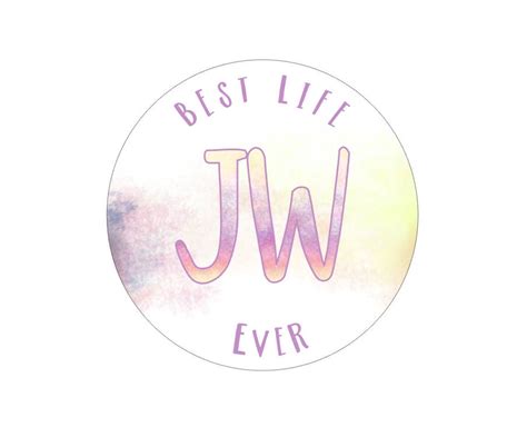 jw sticker  life  sticker jw stuff jw org jw etsy