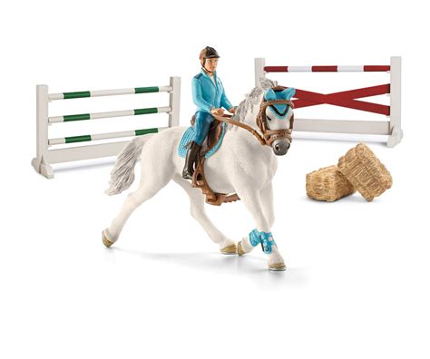 schleich world  nature farm life horse riding sets horse toys amp