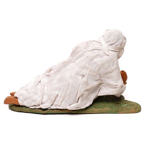 figurine vierge couchee avec enfant vente en ligne sur holyart